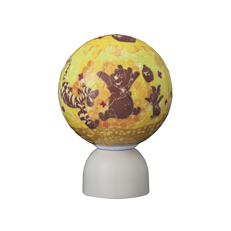 Yanoman 3D LED Lantern Puzzle 2003-500 Disney Winnie The Pooh (60 Pieces)