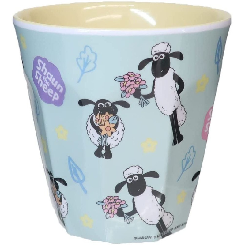 SK JAPAN Shaun the Sheep Melamine Cup Natural