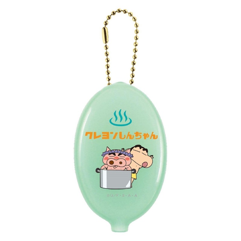 T’s Factory Crayon Shinchan Rubber Coin Case Sentou Shinchan / Green