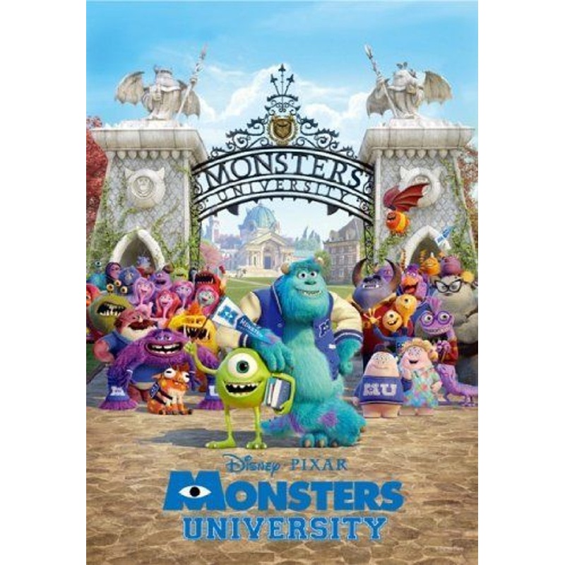 Tenyo Japan Jigsaw Puzzle DSG-500-444 Disney Pixar Monsters University (500 Pieces)