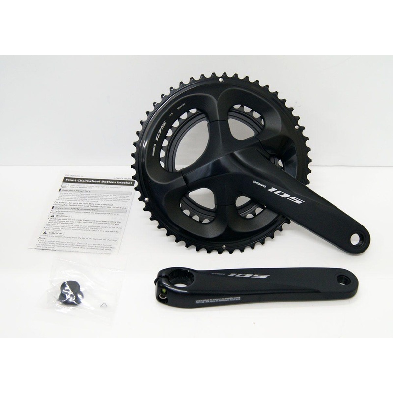Shimano (Cycling) 105 FC-R7000 HOLLOWTECH II 50-34T 170mm 11s Crankset Black IFCR7000CX04L