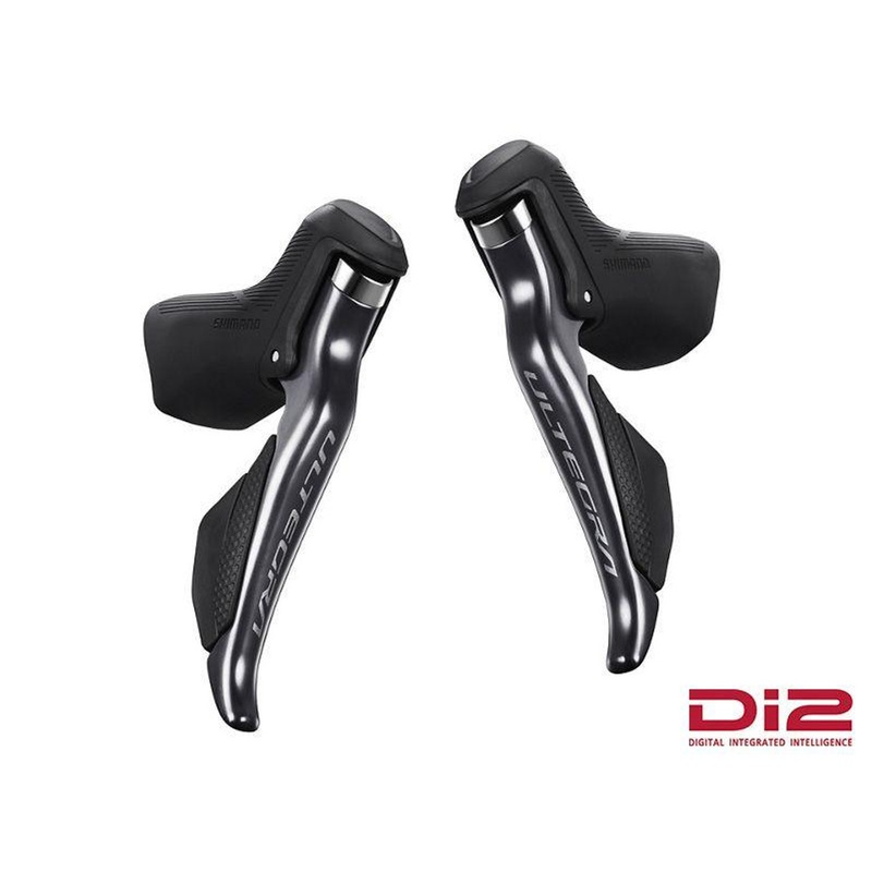 Shimano (Cycling) Ultegra Di2 ST-R8150 Shift/Brake Levers (Black) (Pair) (2 x 12 Speed) (Electronic/Wired)