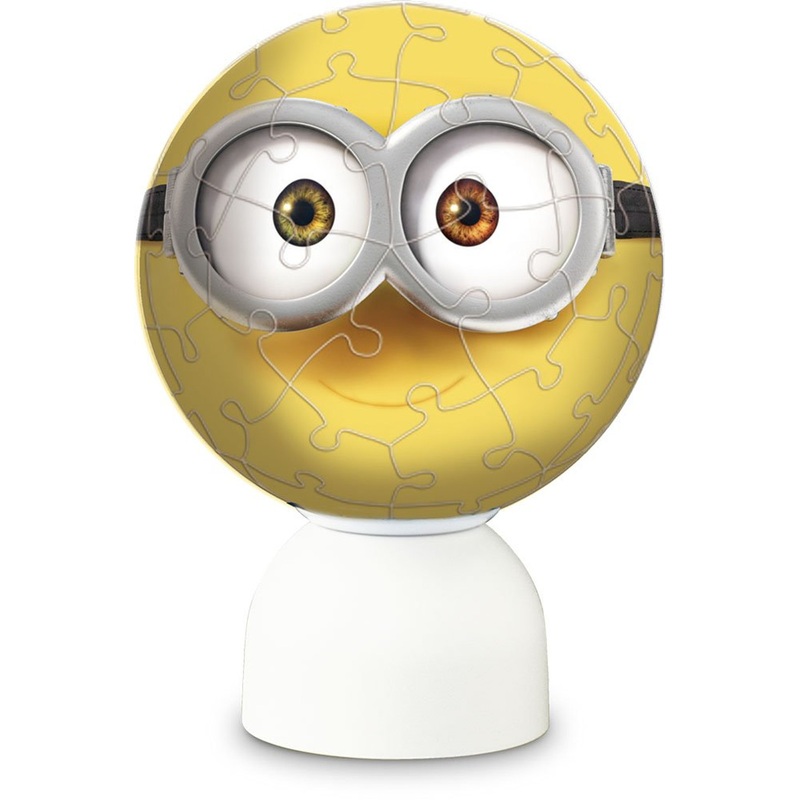 Yanoman 3D LED Lantern Puzzle 2003-494 Minions Bob (60 Pieces)