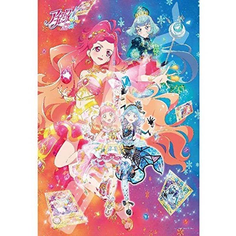 Ensky Jigsaw Puzzle 108-L733 Aikatsu Friends! Kagayaki no Jewel (108 L-Pieces)
