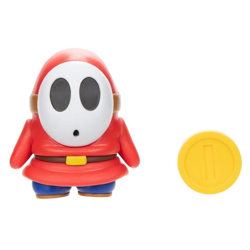 Ishikawa Toy Super Mario F Collection Plus 008 Shy Guy Coin Included