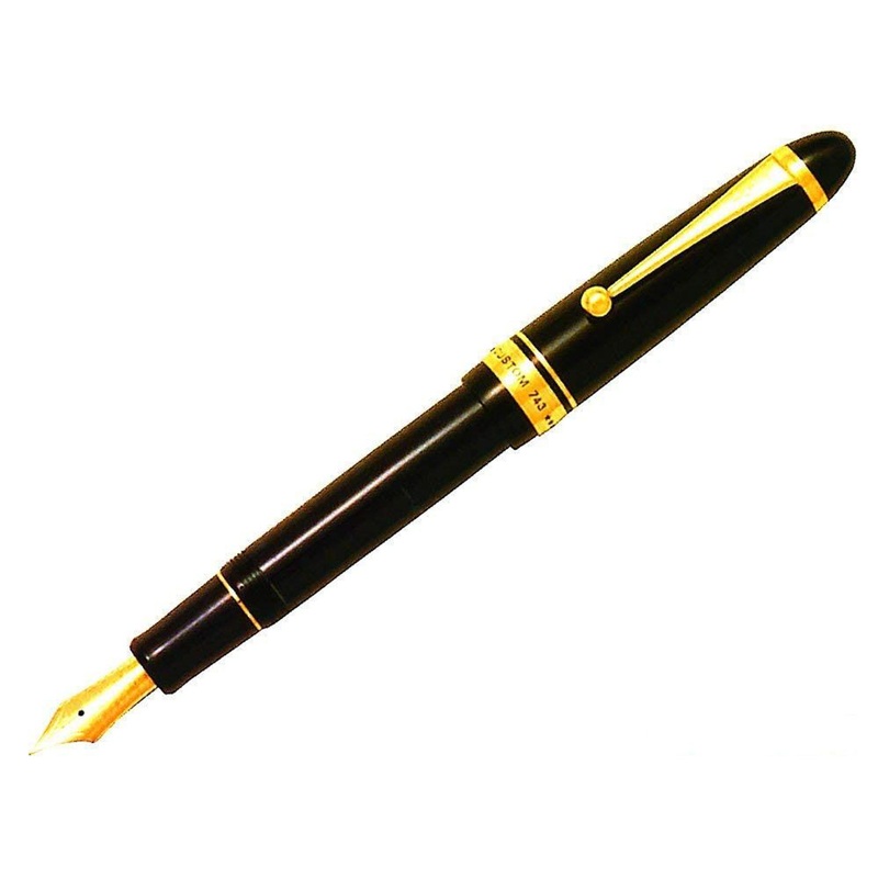 Pilot FKK-3000R B-B Custom 743 Black Fountain Pen (NIB:B Broad)