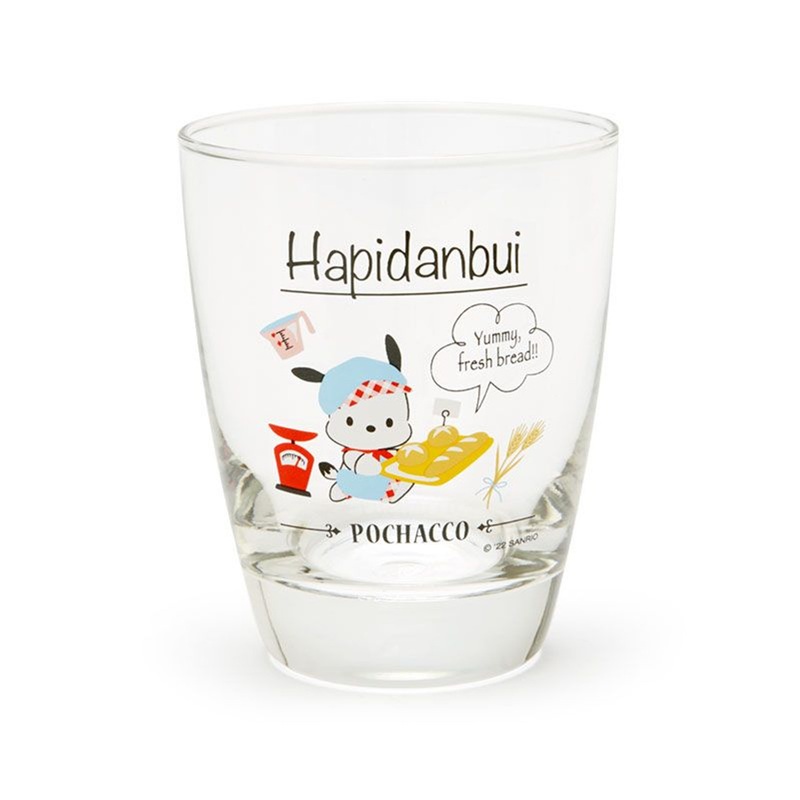 Sanrio Pochacco Glass (Hapidanbui)