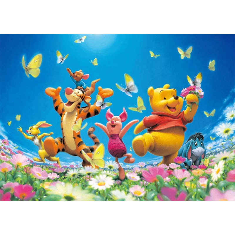 Tenyo Japan Jigsaw Puzzle D300-014 Disney Winnie the Pooh Happiness (300 Pieces)