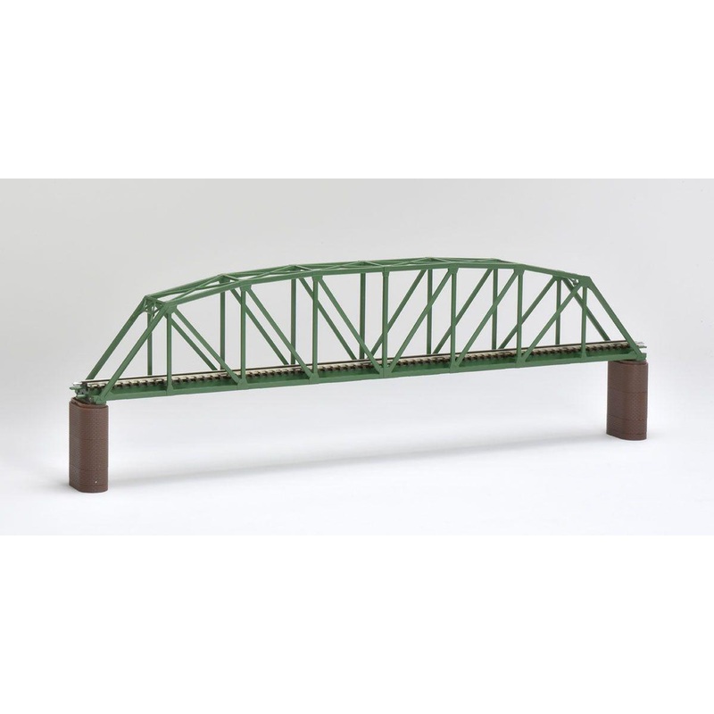 Tomix 3279 Single-Track Truss Bridge S420 (F) (Dark Green) (N scale)