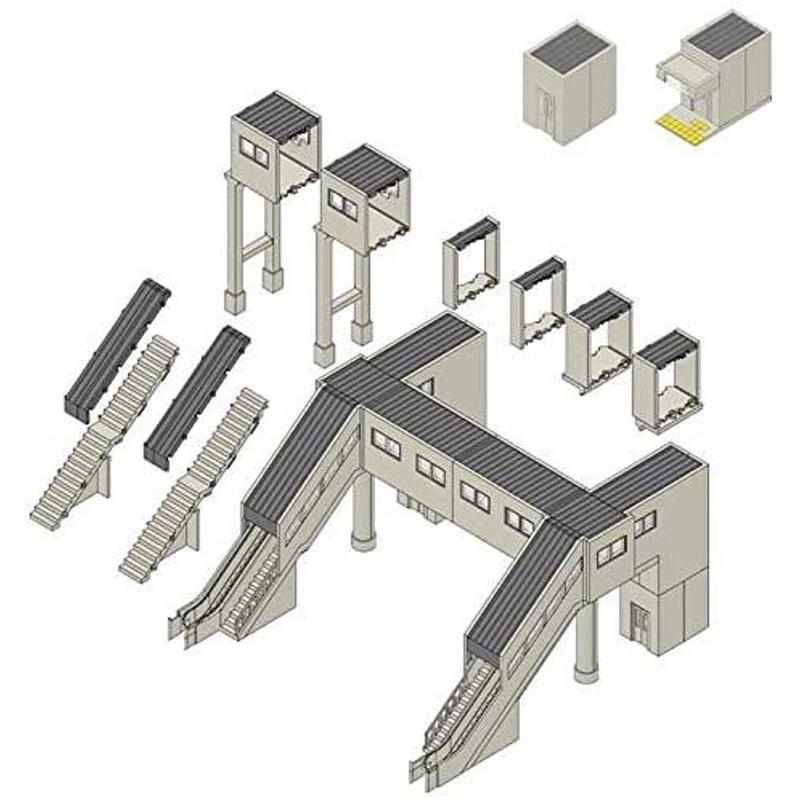 Tomix 4073 Multi Overpass with Elevator (N scale)