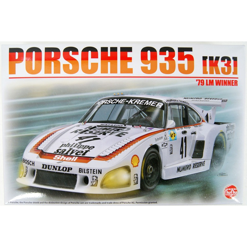 Platz PN24006 NuNu Racing Series Porsche 935K3 1/24 Scale Kit