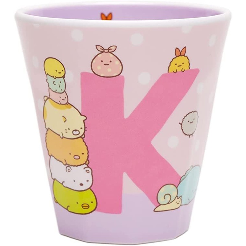 T’s Factory Sumikko Gurashi Initial Melamine Cup K