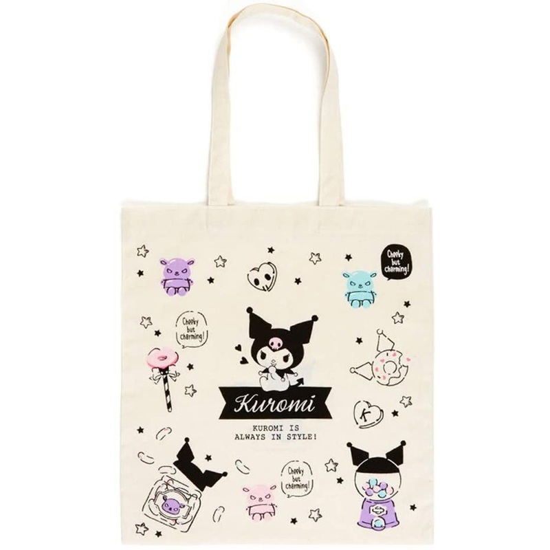 Sanrio Kuromi Cotton Tote Bag