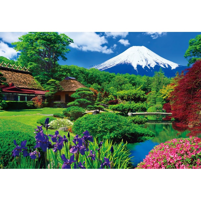 Beverly Jigsaw Puzzle B51-219 World Heritage Oshino Fuji  (300 L-Pcs)