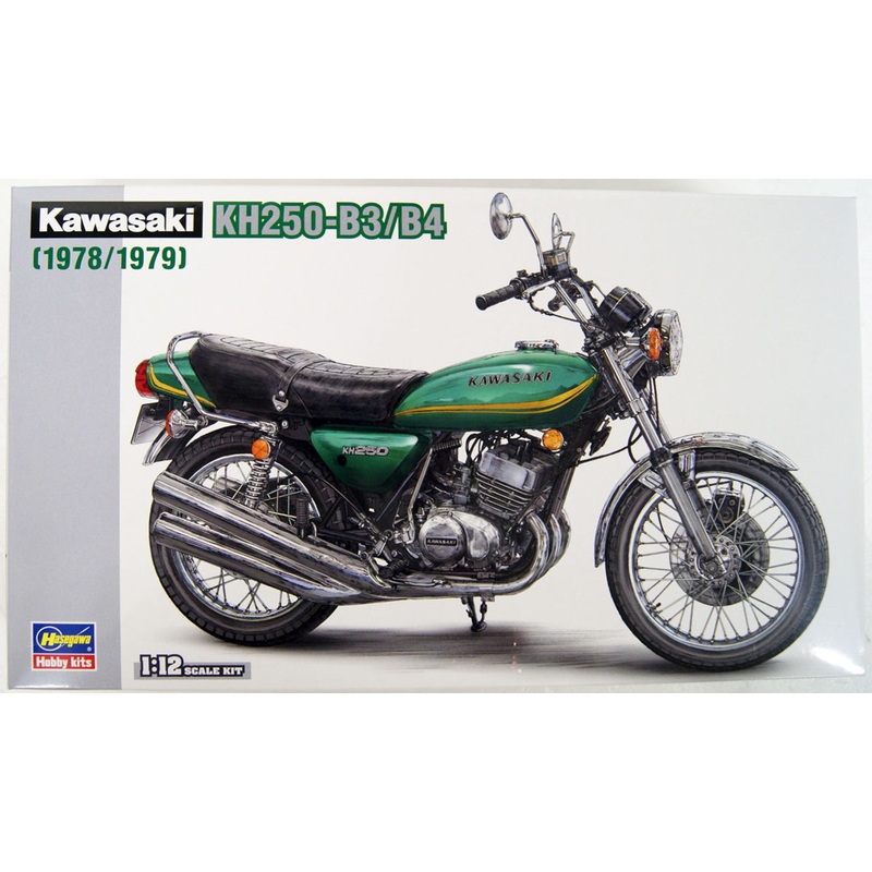Hasegawa BK8 Kawasaki KH250-B3/B4 1/12 Scale Kit