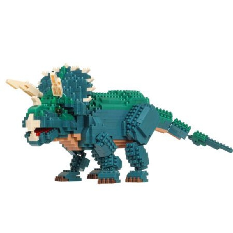 Kawada Nanoblock Dinosaur DX Triceratops