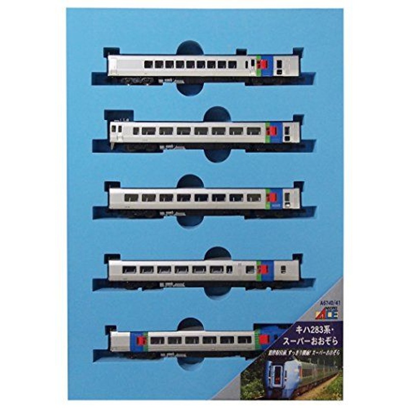 Microace A6741 Series KIHA 283 Super Ozora 5 Cars Add-on Set (N Scale)