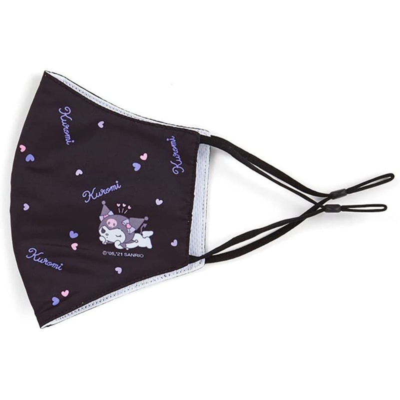 Sanrio Cloth Kuromi Mesh Mask (1 sheet)