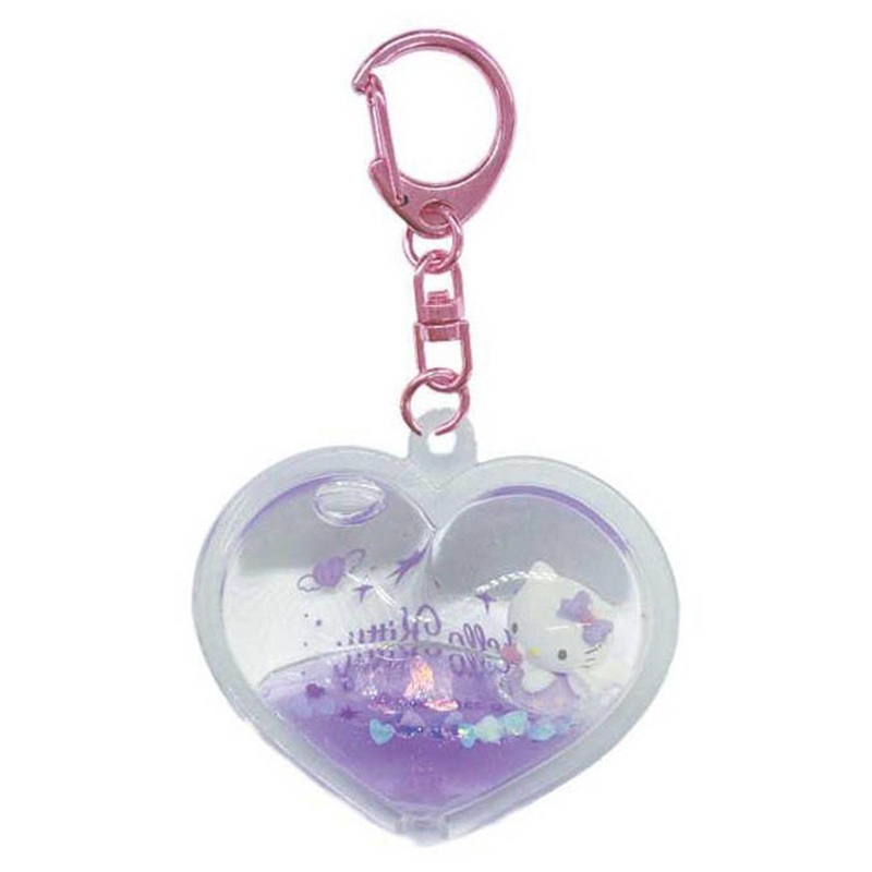 TCP Hello Kitty Angel Dome Keychain Purple