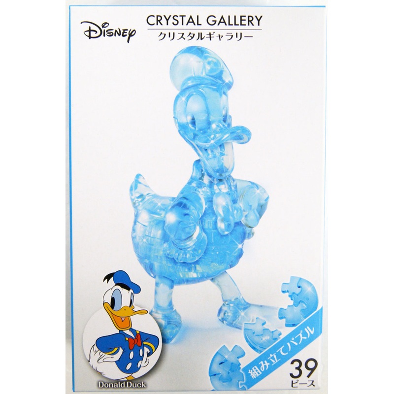 Hanayama Crystal Gallery 3D Puzzle Disney Donald Duck (Blue) 4977513076074
