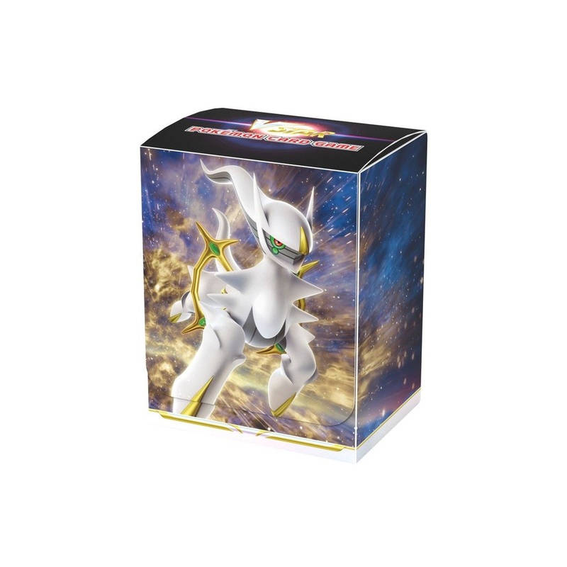 Pokemon Card Game Deck Case Arceus (VSTAR Marker Included)