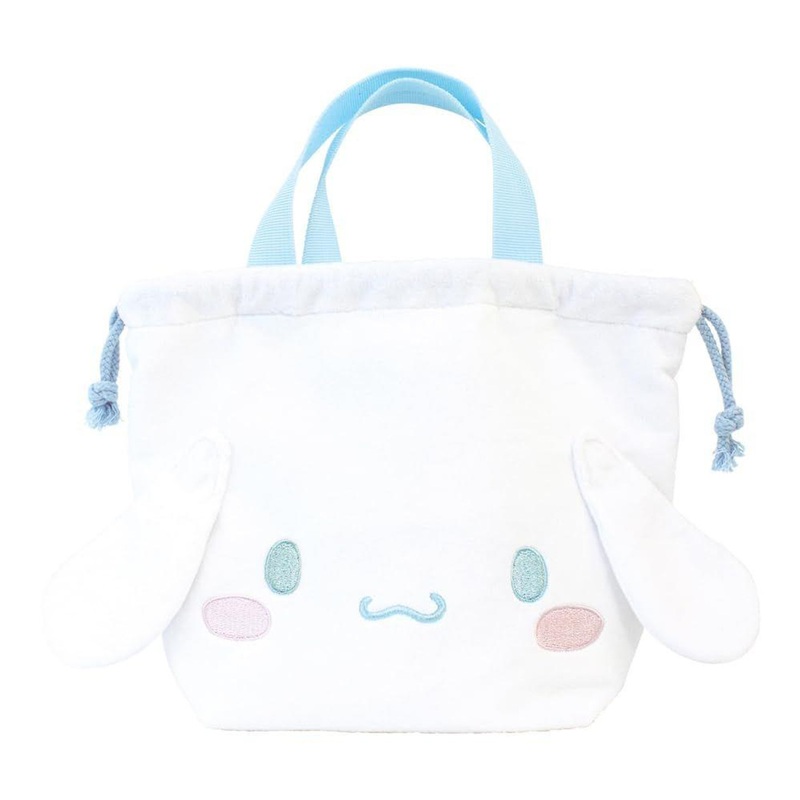 T’s Factory Sanrio Plush Multi-Purpose Drawstring Bag Cinnamoroll