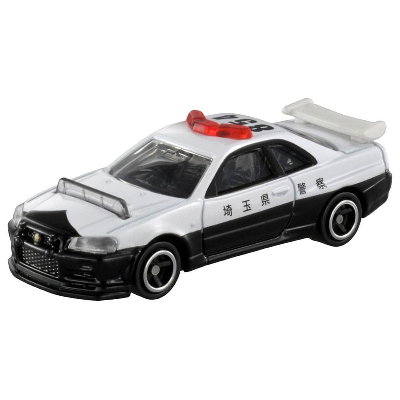 Takara Tomy Tomica Nissan Skyline GT-R (BNR34) Patrol Car