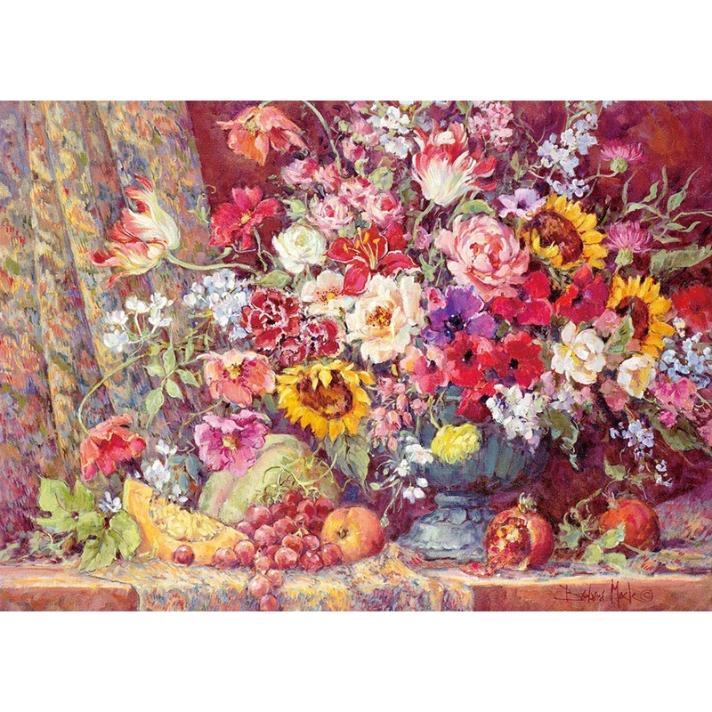 Beverly Jigsaw Puzzle 66-126 Barbara Mock Antique Tapestry (600 Pieces)
