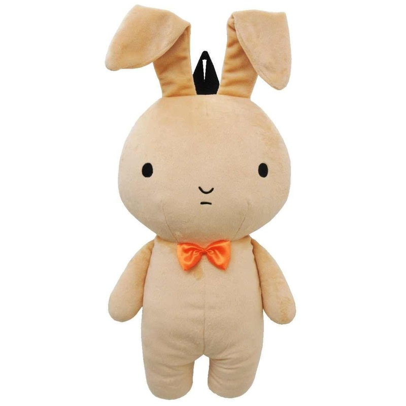 Unique730 Crayon Shin-chan Stuffed Animal Backpack Nene-chan Bunny