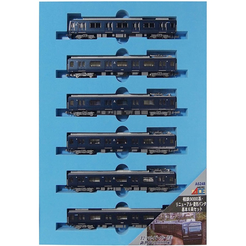 Microace A6248 Sotetsu Series 9000 Renewal Rhombus Pantograph 6 Cars Set (N Scale)