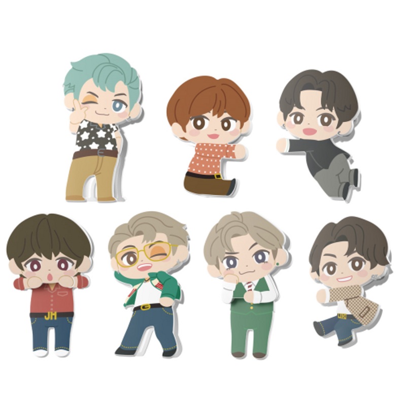 Bandai Candy Pitacot TinyTAN 14pcs Box (Candy Toy)