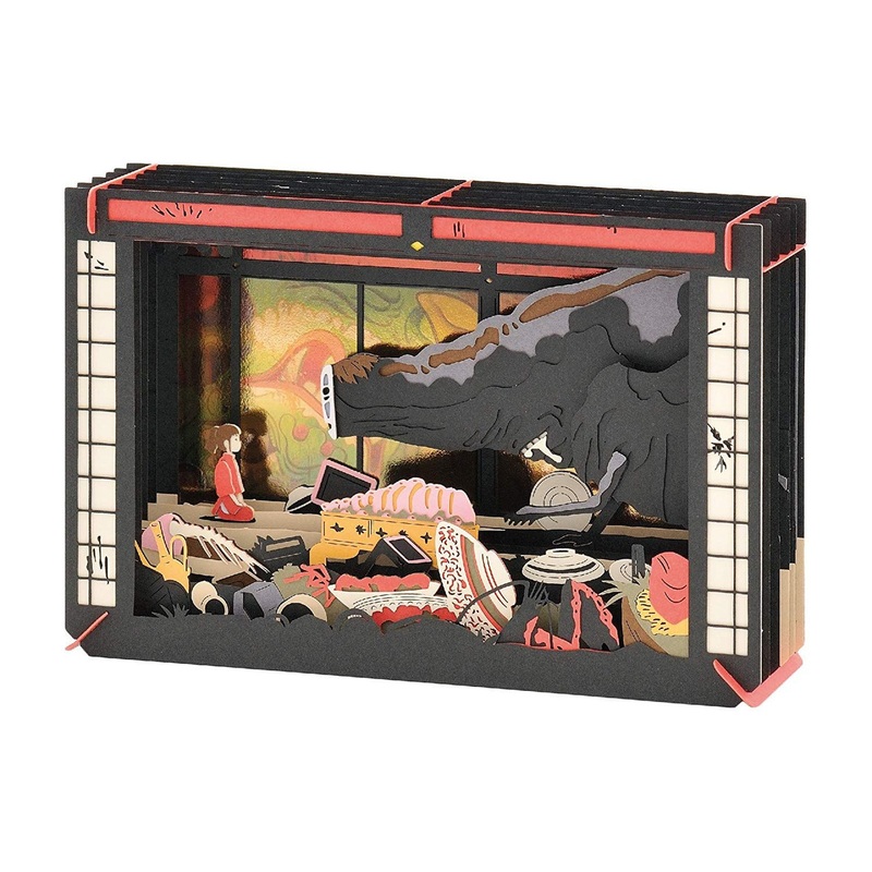 Ensky Paper Theater PT-L04 Studio Ghibli Spirited Away After Feast