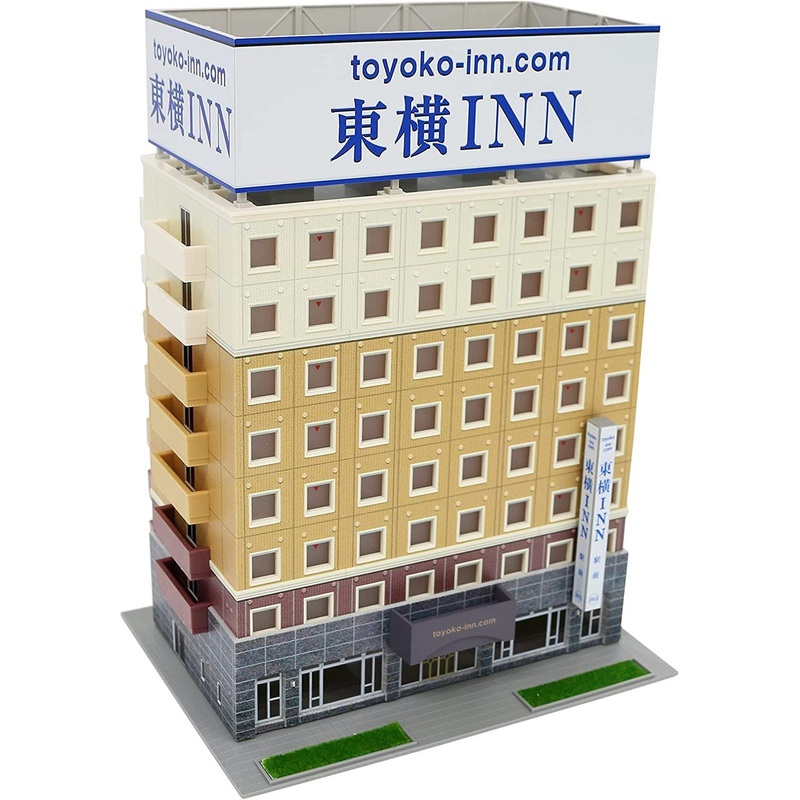 Greenmax 2712 8 Floor Business Hotel Building (Tokyoko-inn) New Logo (N scale)