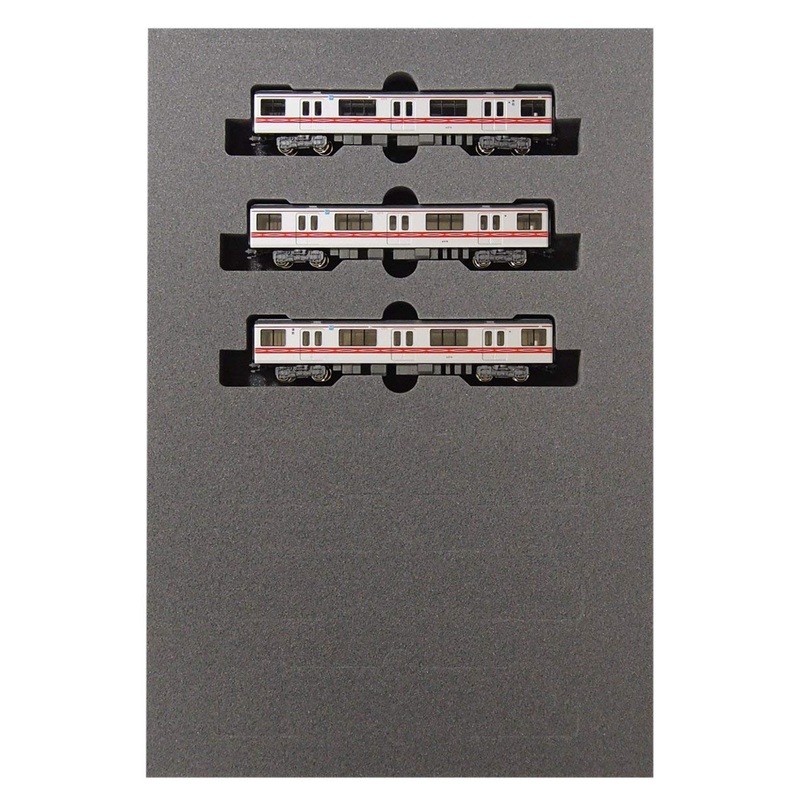 Kato 10-1250 Tokyo Metro Series 02 Marunouchi Line (Sine Wave) 3 Cars Add-on Set (N scale)