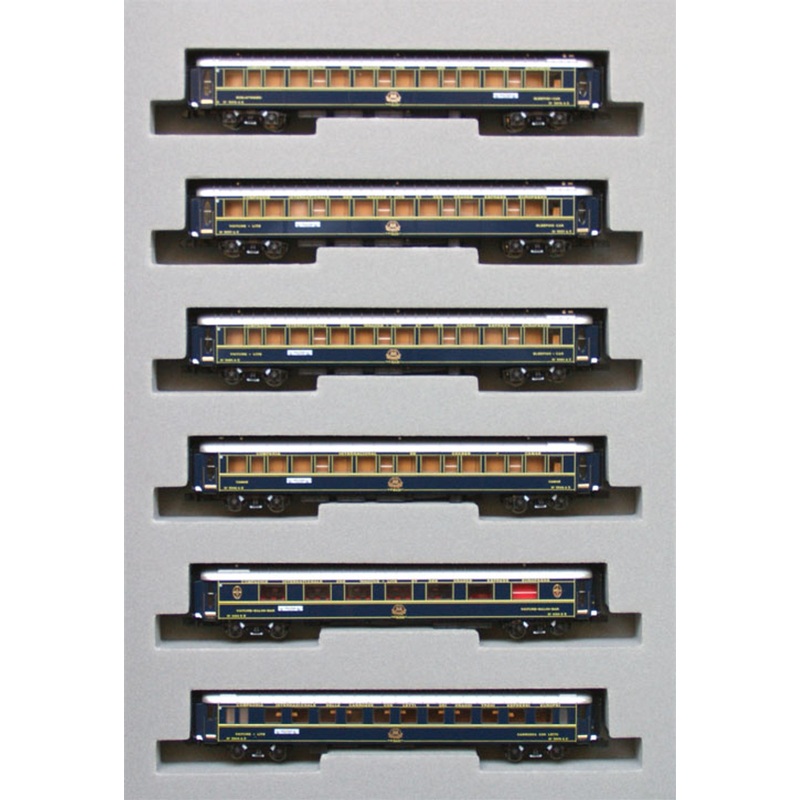 Kato 10-562 Nostalgie Istanbul ORIENT EXPRESS ’88 6 Cars Add-on Set (N scale)