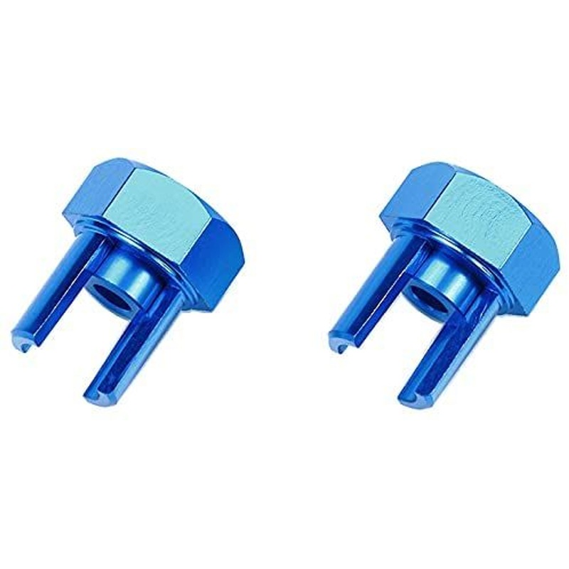 Tamiya 22014 (OP2014) GB-01S Aluminum Wheel Hubs (Blue/2 pcs)  TamTech-Gear