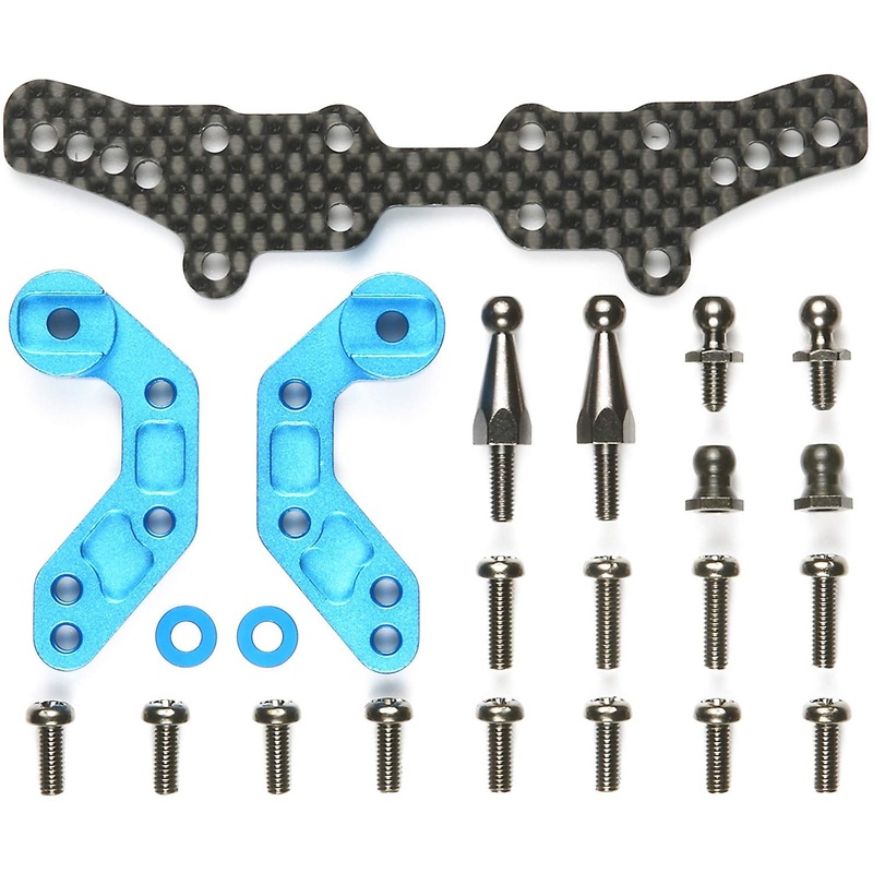 Tamiya 54190 (OP1190) Carbon Rear Damper Stay Set