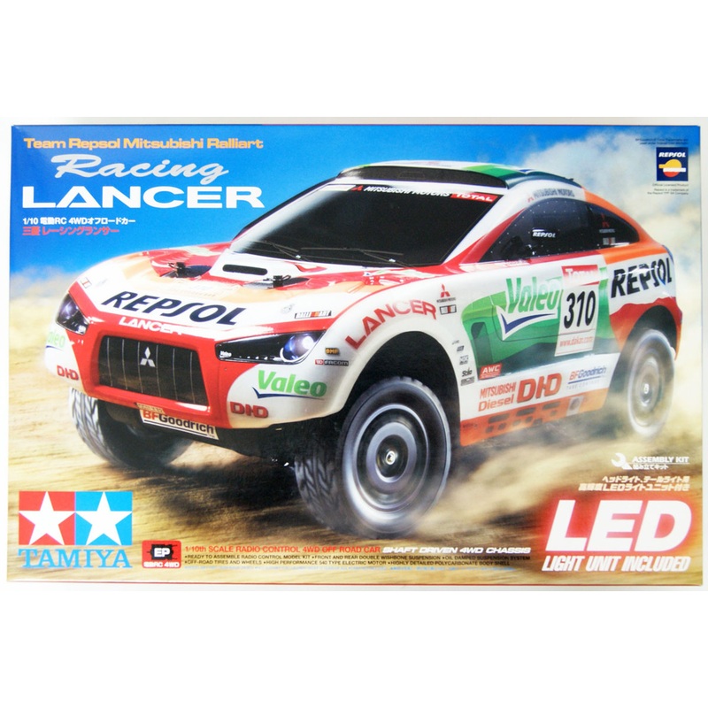 Tamiya 58421 Mitsubishi Racing Lancer 1/10 Scale RC Car Series No.421