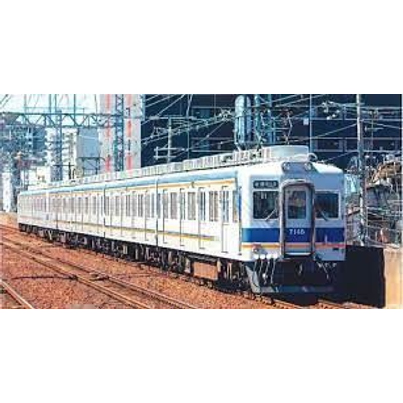 Microace A6370 Nankai Series 7100 New Painting 4 Cars Set (N Scale)