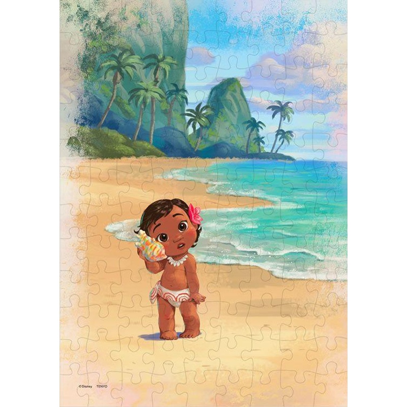 Tenyo D108-060 Jigsaw Puzzle Disney Moana  ‘Beautiful Child’ (108 Pieces)