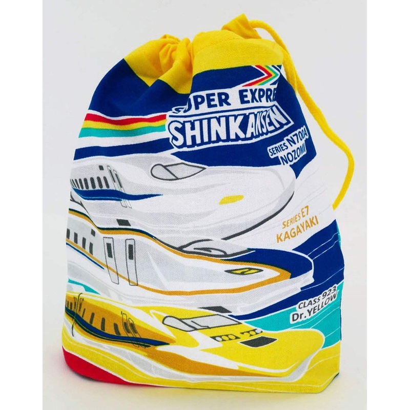 Shinkansen Cup Drawstring Bag
