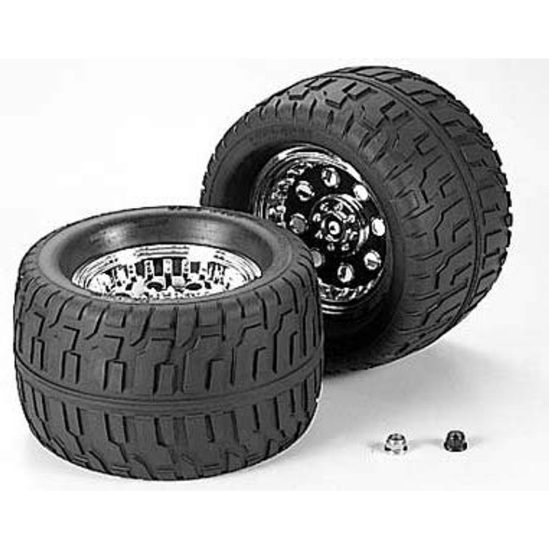 Tamiya 53498 (OP498) TGM-02 144/85 Road Tire & Wheel (1 pair)