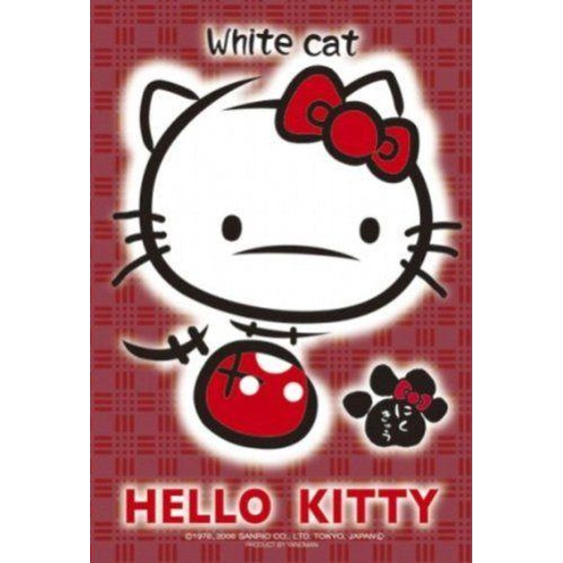 Yanoman 99-112 Jigsaw Puzzle Petit Light Hello Kitty White Cat (99 Small Pieces)