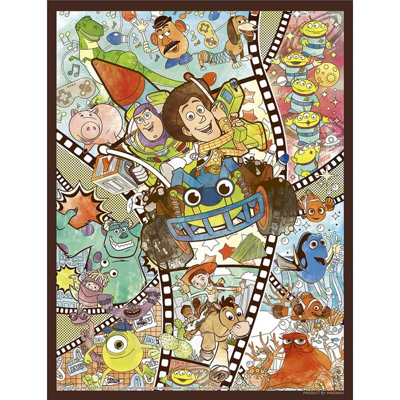 Yanoman Jigsaw Puzzle 42-70 Disney Pixar All Characters (300 S-Pieces)