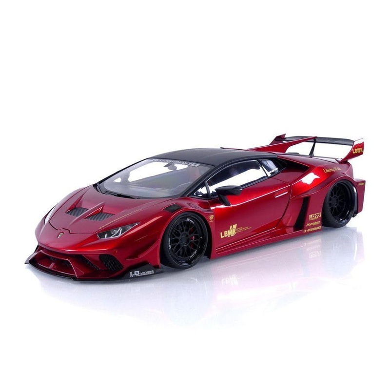 AUTOArt 1/18 Liberty Walk LB Silhouette Works Lamborghini Huracan GT (Hyper Red) Finished Model