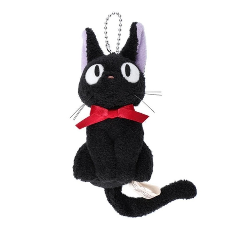 Sun Arrow Studio Ghibli Kiki’s Delivery Service Plush Keychain Jiji Sitting