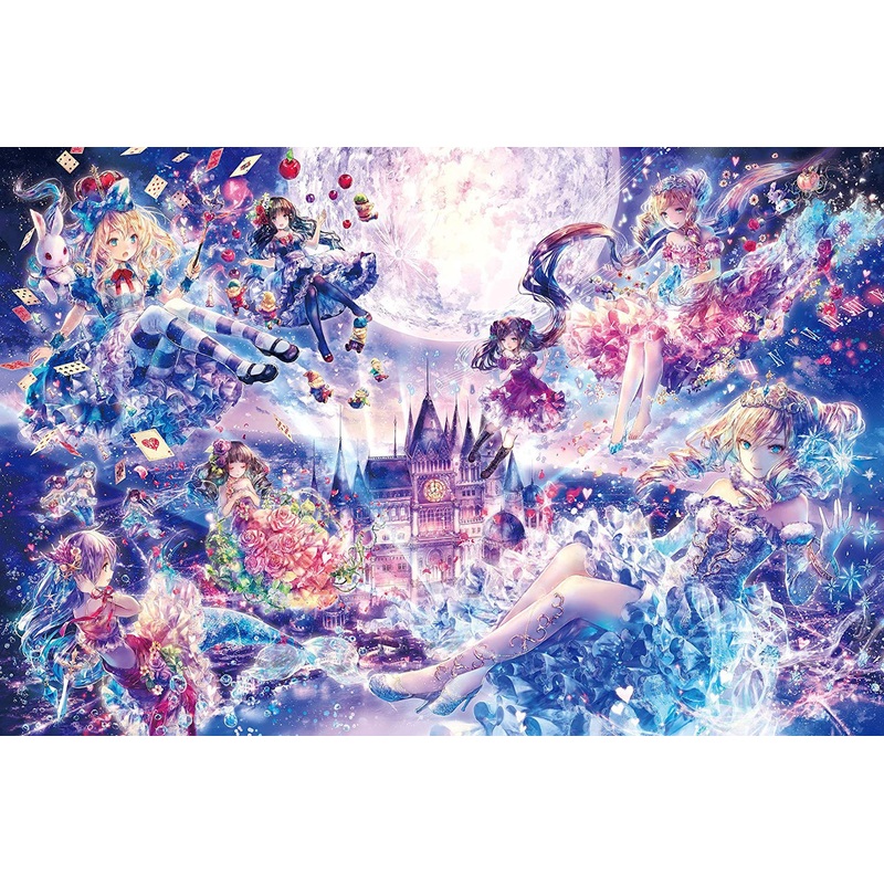 Epoch Jigsaw Puzzle 12-047 Glow in the Dark Kayo Horaguchi Princess Story (1000 Pieces)