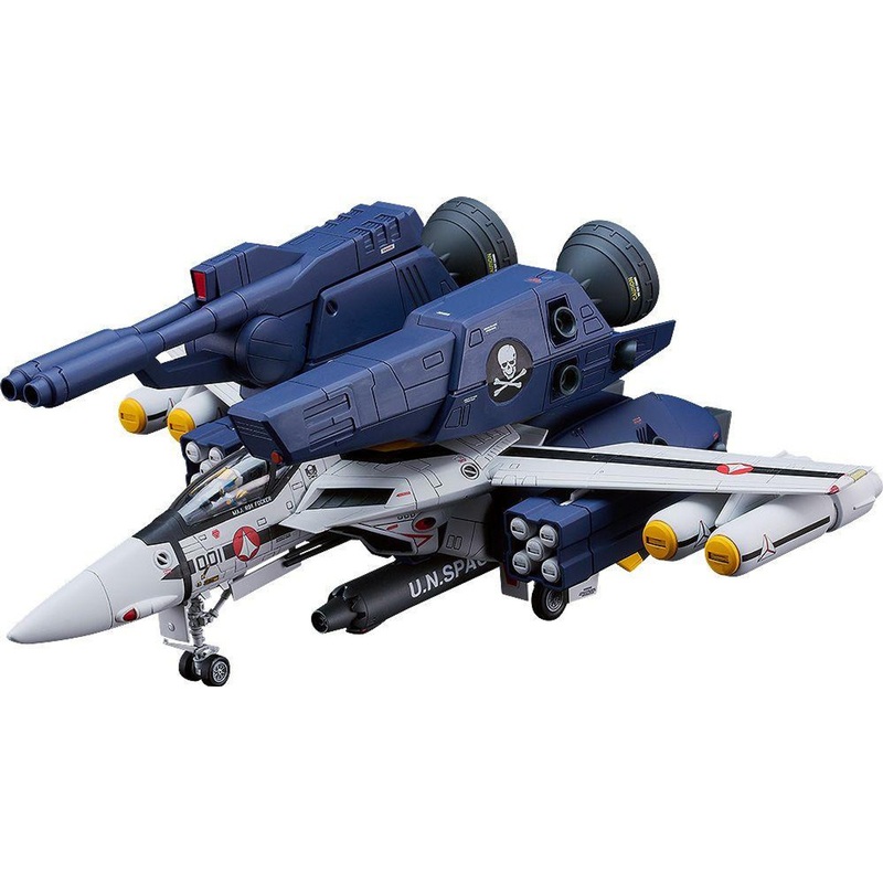 Max Factory PLAMAX PX08 1/72 VF-1S Strike Fighter Valkyrie Skull Leader Plastic Model (Macross: Do You Remember Love?)