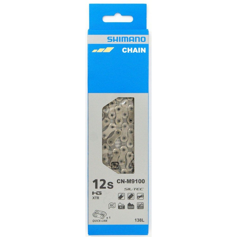 Shimano (Cycling) XTR CN-M9100 Chain 12/11-Speed Quick Link ICNM9100138Q