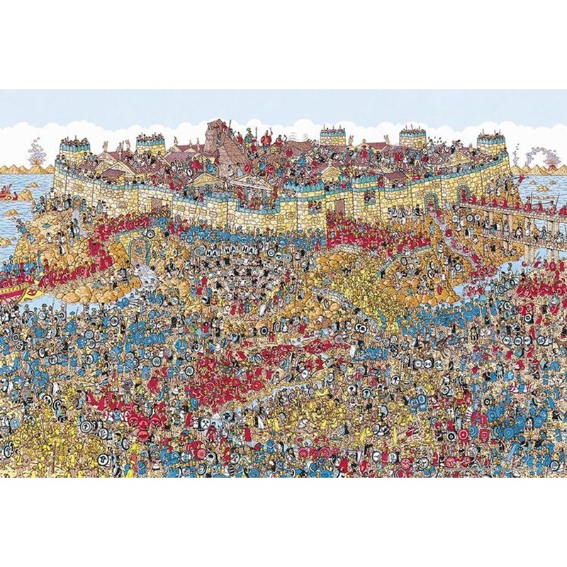 Beverly M81-733 Jigsaw Puzzle Where’s Wally (1000 S-Pieces)